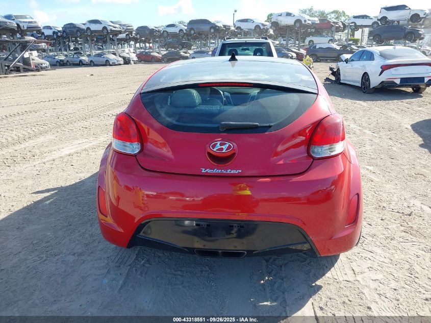 2012 Hyundai Veloster Base W/Gray VIN: KMHTC6AD9CU073479 Lot: 43318551