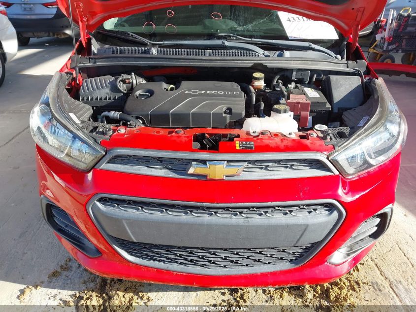 2016 Chevrolet Spark Ls Cvt VIN: KL8CB6SA8GC633766 Lot: 43318558