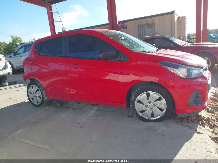 2016 Chevrolet Spark Ls Cvt VIN: KL8CB6SA8GC633766 Lot: 43318558
