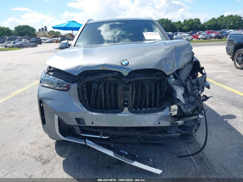 2024 BMW X5 Sdrive40I VIN: 5UX13EU08R9U53812 Lot: 43318578