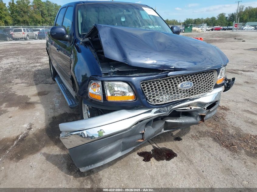 2002 Ford F-150 Lariat/Xlt VIN: 1FTRW07L32KD74518 Lot: 43318583