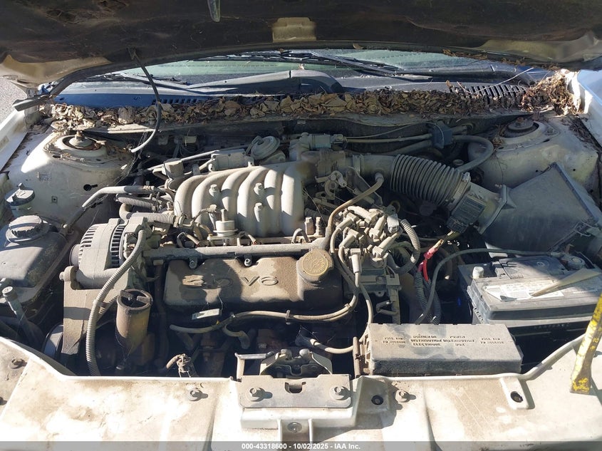 1997 Ford Taurus Gl VIN: 1FALP52U9VA189776 Lot: 43318600