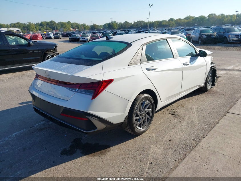 2025 Hyundai Elantra Hybrid Blue