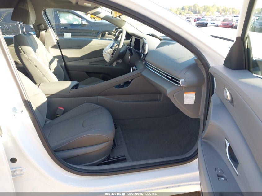 2025 Hyundai Elantra Hybrid Blue