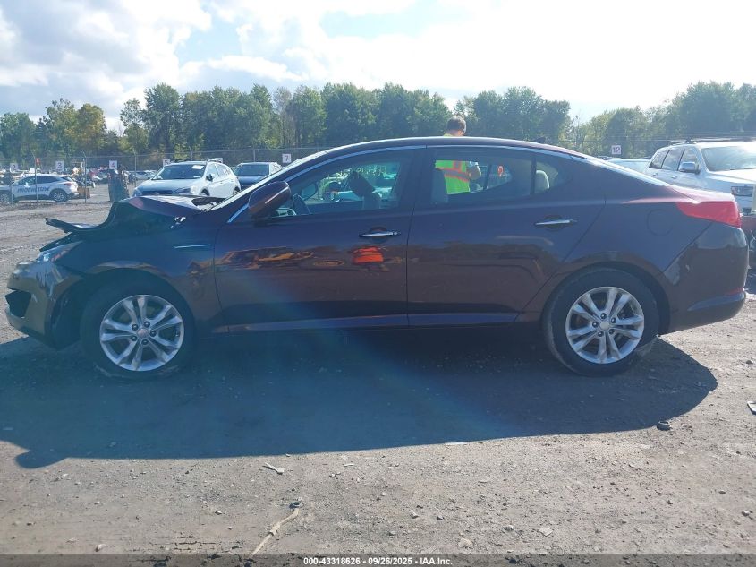 2013 Kia Optima Lx VIN: 5XXGM4A76DG202044 Lot: 43318626