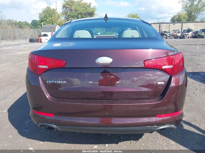 2013 Kia Optima Lx VIN: 5XXGM4A76DG202044 Lot: 43318626