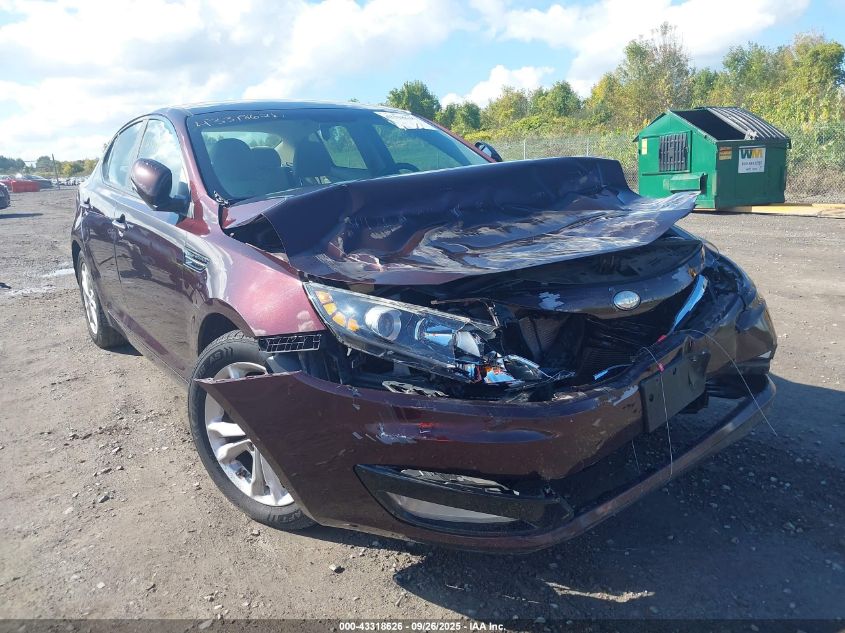 2013 Kia Optima Lx VIN: 5XXGM4A76DG202044 Lot: 43318626