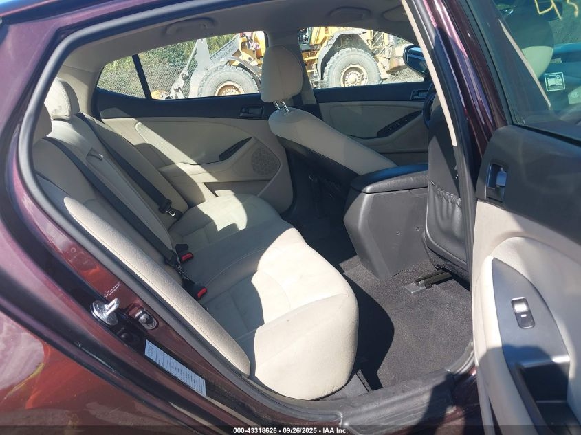 2013 Kia Optima Lx VIN: 5XXGM4A76DG202044 Lot: 43318626