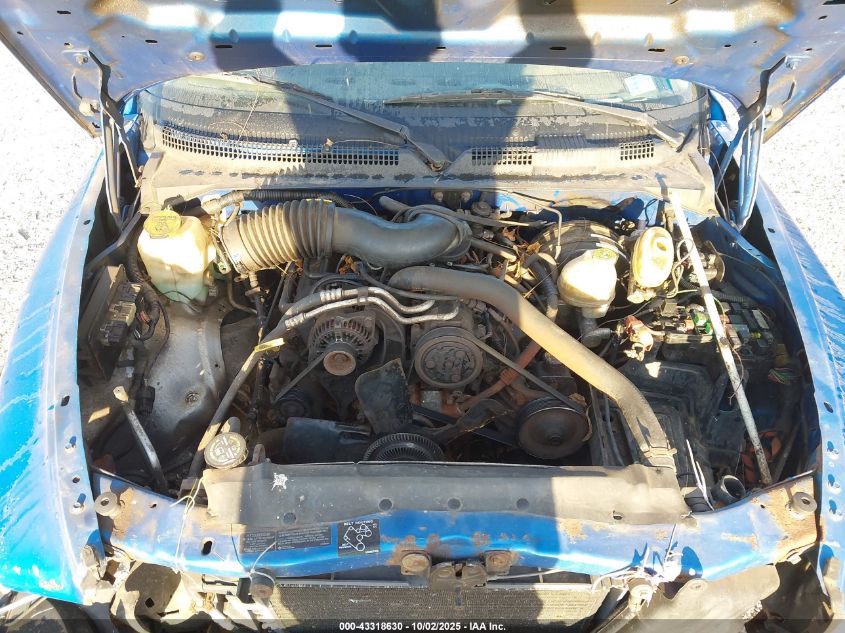 1998 Dodge Dakota Slt/Sport VIN: 1B7FL26X1WS608656 Lot: 43318630