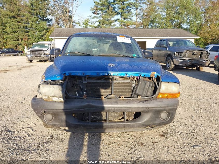 1998 Dodge Dakota Slt/Sport VIN: 1B7FL26X1WS608656 Lot: 43318630