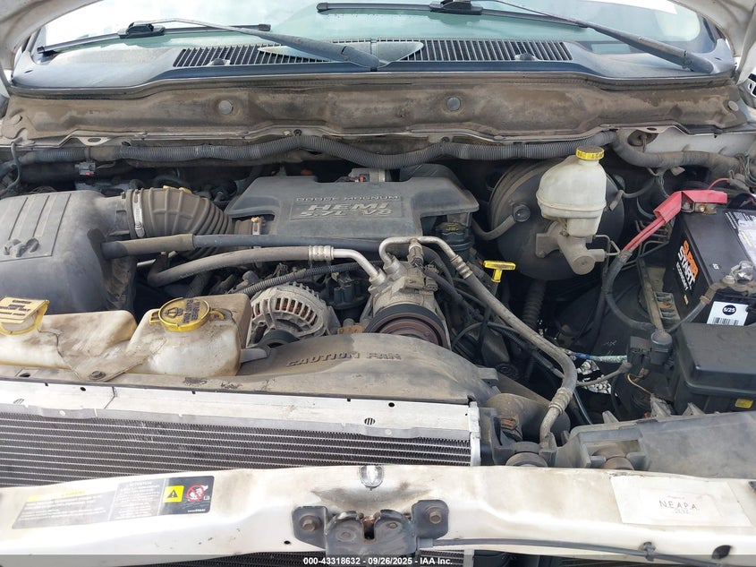 2005 Dodge Ram 1500 Slt/Laramie VIN: 1D7HA18DX5S145724 Lot: 43318632