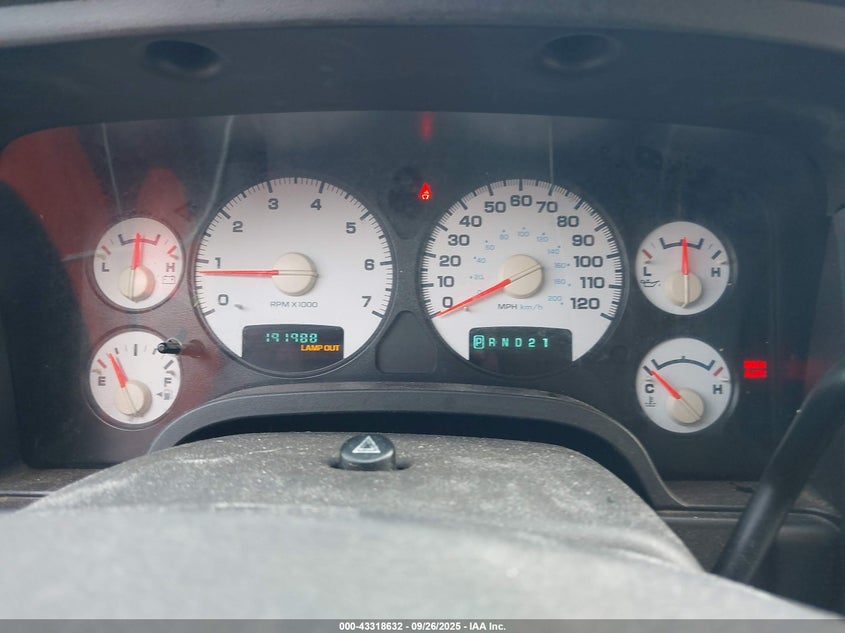 2005 Dodge Ram 1500 Slt/Laramie VIN: 1D7HA18DX5S145724 Lot: 43318632