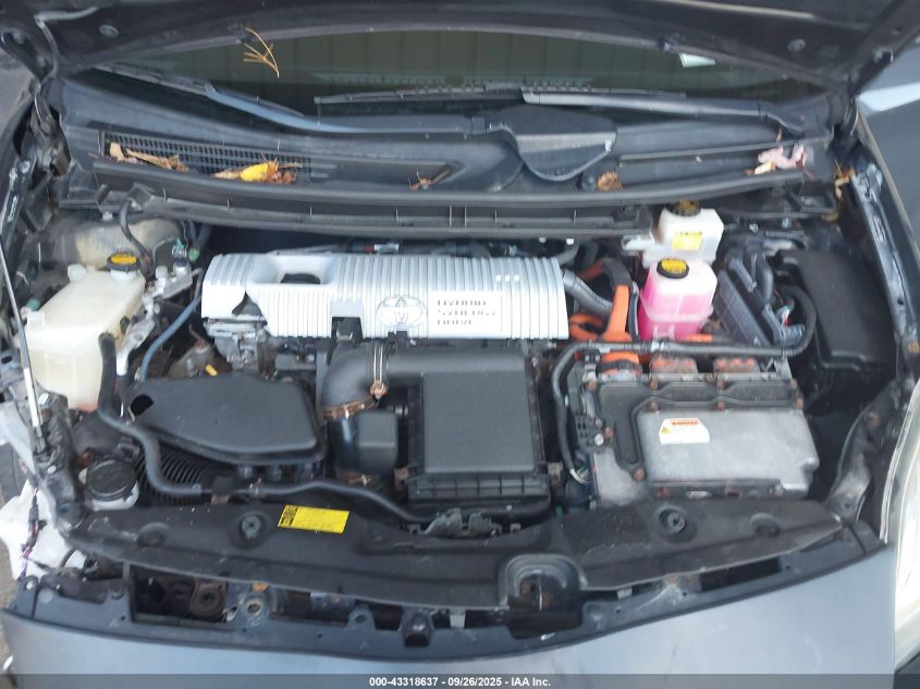 2010 Toyota Prius Iv VIN: JTDKN3DU9A0156905 Lot: 43318637