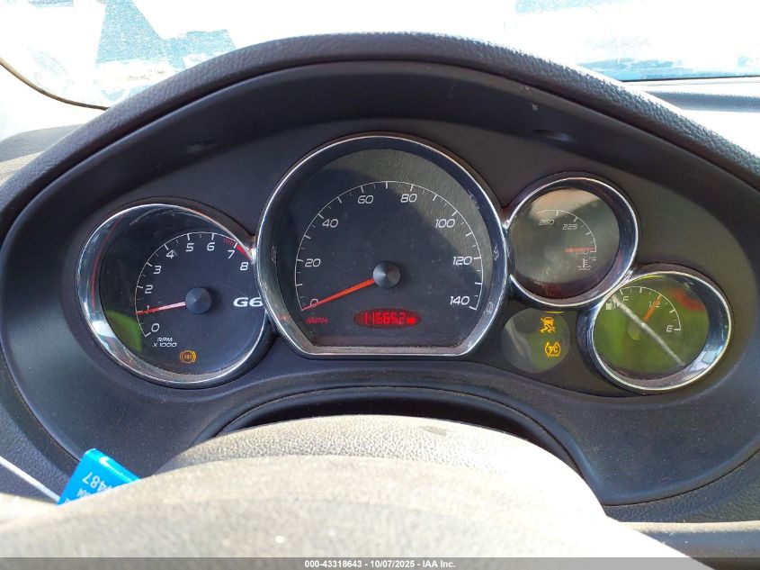 2009 Pontiac G6 VIN: 1G2ZG57B894135244 Lot: 43318643