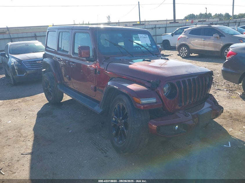 2021 JEEP WRANGLER UNLIMITED HIGH ALTITUDE 4X4 - 1C4HJXEGXMW594887