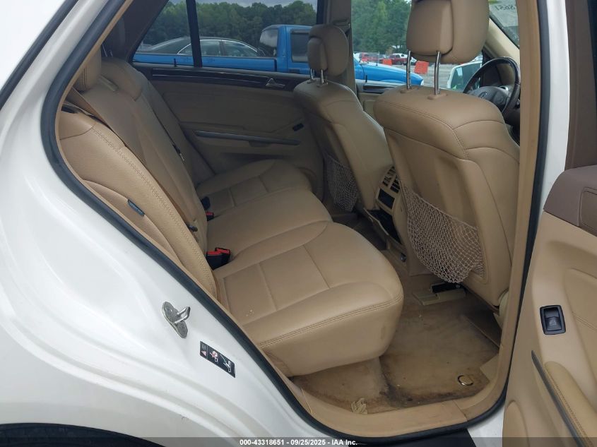 2011 Mercedes-Benz Ml 350 4Matic VIN: 4JGBB8GB1BA722286 Lot: 43318651