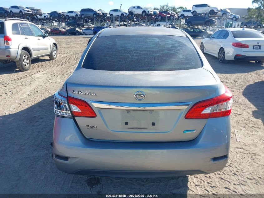 2014 Nissan Sentra S VIN: 3N1AB7AP2EY250603 Lot: 43318658