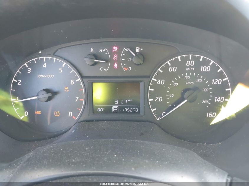 2014 Nissan Sentra S VIN: 3N1AB7AP2EY250603 Lot: 43318658