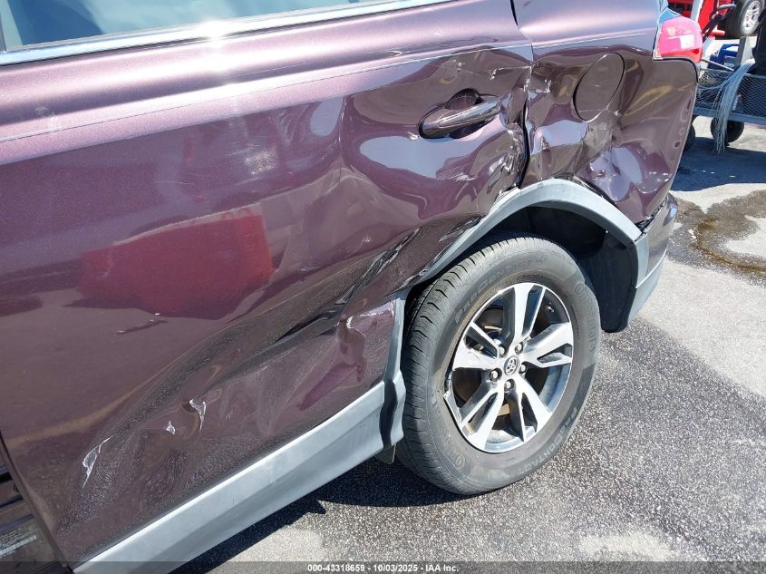 2018 Toyota Rav4 Xle VIN: 2T3WFREV0JW463626 Lot: 43318659