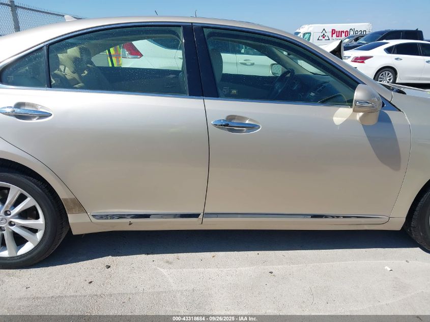 2010 Lexus Es 350 VIN: JTHBK1EG4A2384142 Lot: 43318684