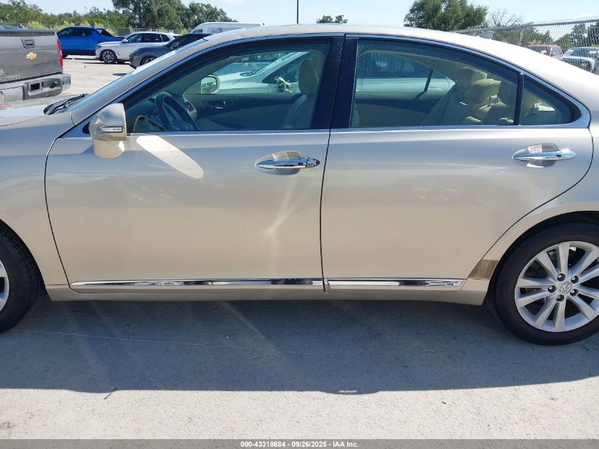 2010 Lexus Es 350 VIN: JTHBK1EG4A2384142 Lot: 43318684