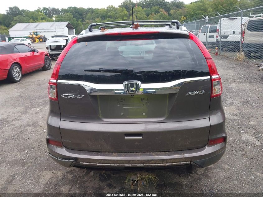 2016 Honda Cr-V Ex-L VIN: 2HKRM4H72GH620690 Lot: 43318686