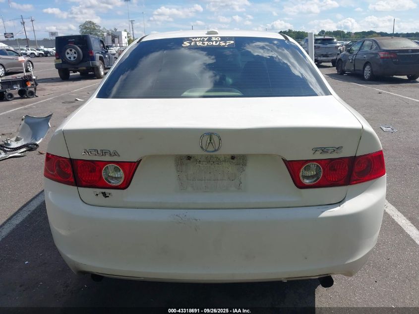 2005 Acura Tsx VIN: JH4CL96845C007351 Lot: 43318691