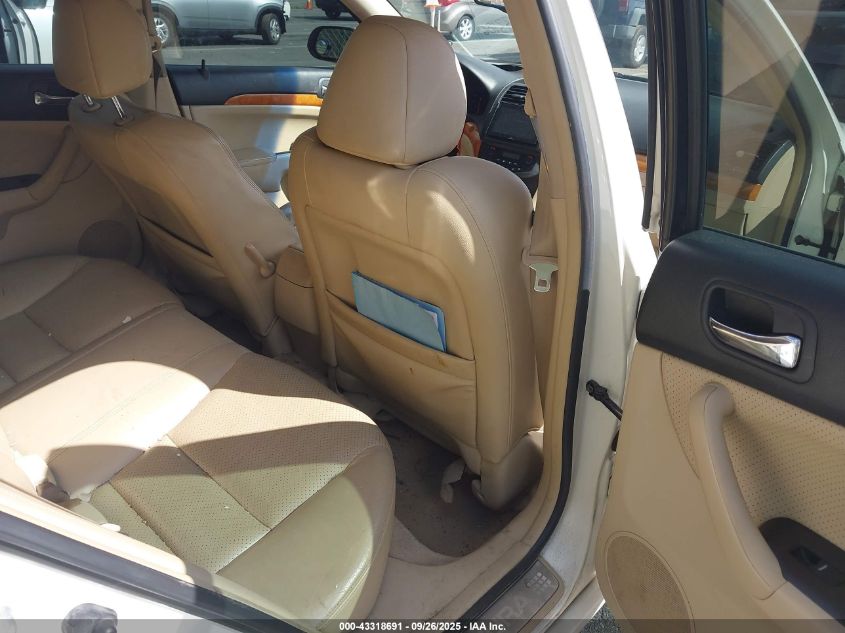 2005 Acura Tsx VIN: JH4CL96845C007351 Lot: 43318691