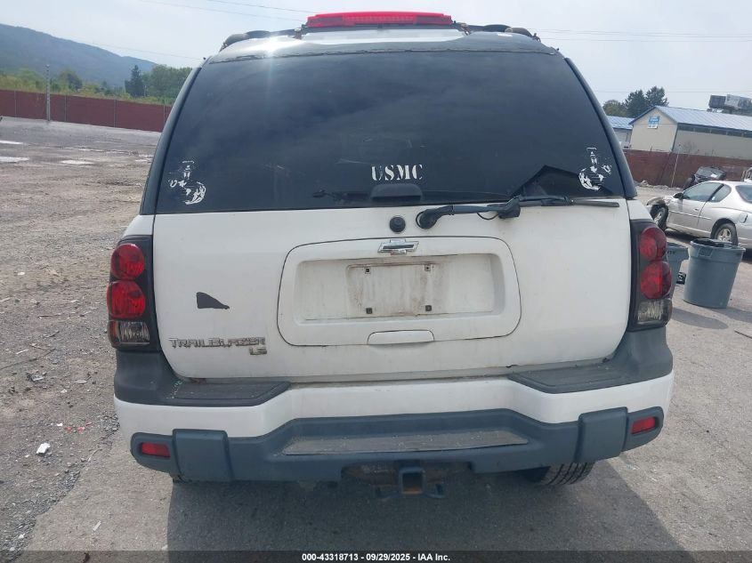 2005 Chevrolet Trailblazer Ext Ls VIN: 1GNET16S556166358 Lot: 43318713