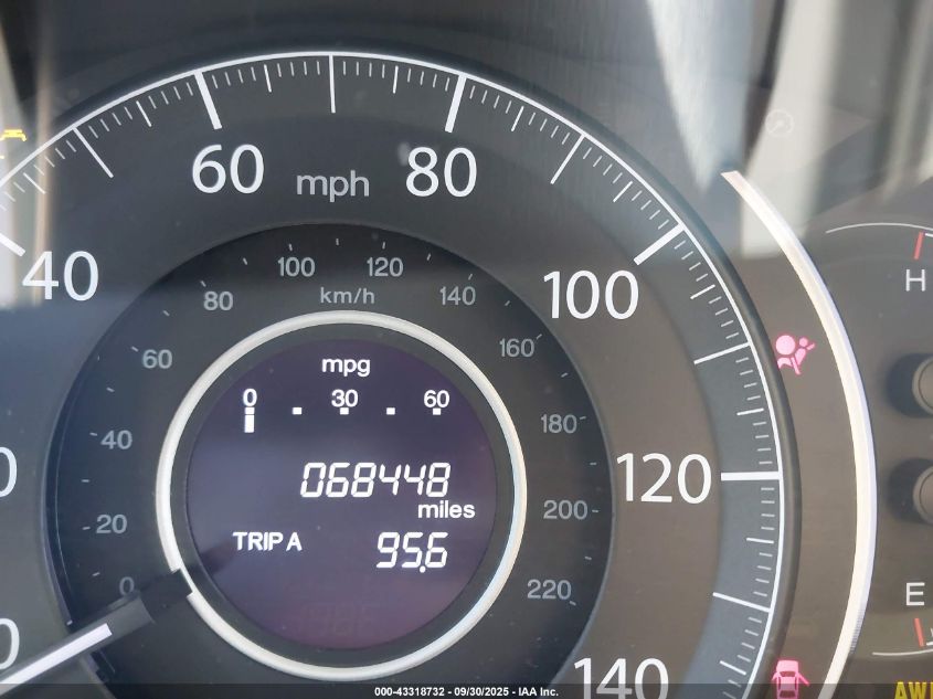 2012 Honda Cr-V Ex VIN: 5J6RM4H59CL076588 Lot: 43318732