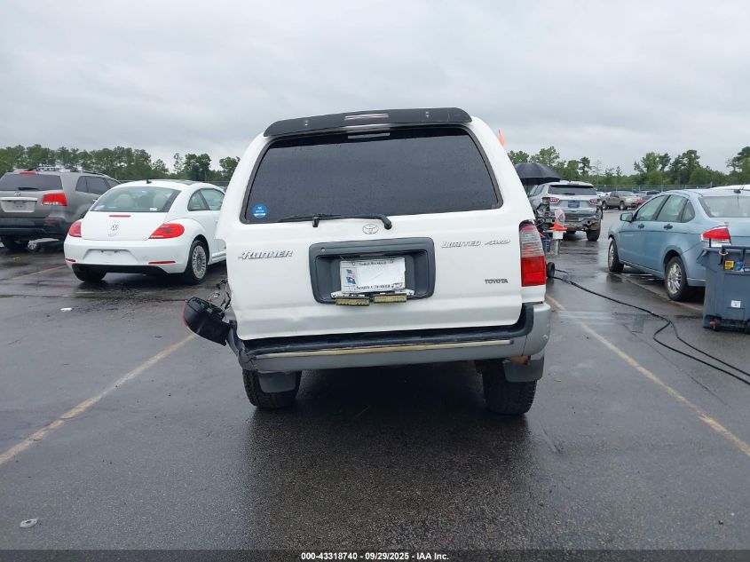 1999 Toyota 4Runner Limited V6 VIN: JT3HN87R4X0204242 Lot: 43318740