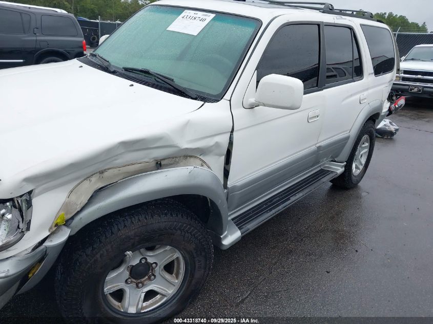 1999 Toyota 4Runner Limited V6 VIN: JT3HN87R4X0204242 Lot: 43318740