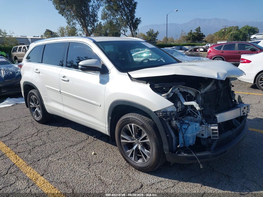 2016 TOYOTA HIGHLANDER XLE V6 - 5TDKKRFH8GS505912