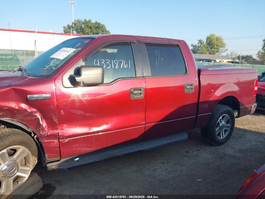 2006 Ford F-150 Lariat/Xlt VIN: 1FTPW12VX6FB74580 Lot: 43318761