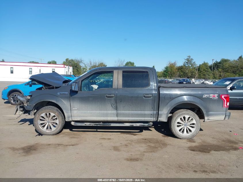 2017 Ford F-150 Xl VIN: 1FTEW1EP9HFB97016 Lot: 43318762