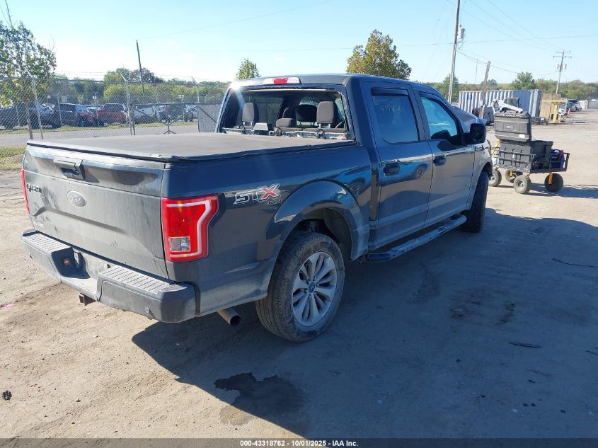 2017 Ford F-150 Xl VIN: 1FTEW1EP9HFB97016 Lot: 43318762