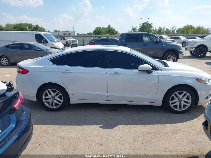 2016 Ford Fusion Se VIN: 1FA6P0HD5G5135183 Lot: 43318835