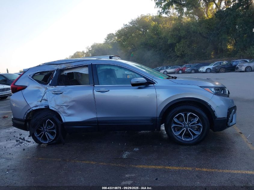 2021 Honda Cr-V Awd Ex VIN: 2HKRW2H56MH651935 Lot: 43318875