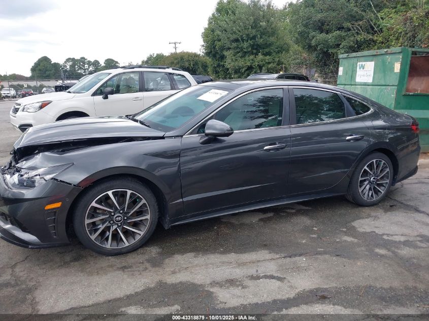 2022 Hyundai Sonata Limited VIN: KMHL34J21NA229506 Lot: 43318879