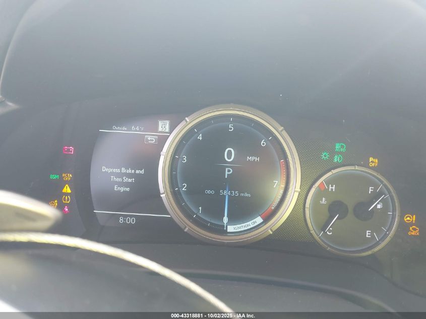 2021 Lexus Rx 350 F Sport Handling VIN: 2T2YZMDAXMC299782 Lot: 43318881