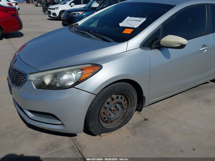 2014 Kia Forte Lx VIN: KNAFK4A68E5147429 Lot: 43318886