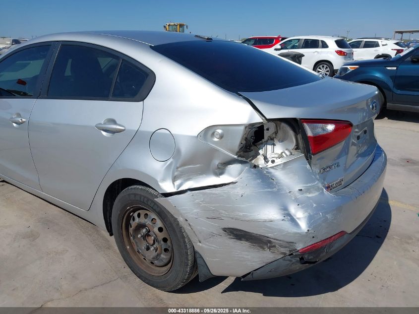 2014 Kia Forte Lx VIN: KNAFK4A68E5147429 Lot: 43318886