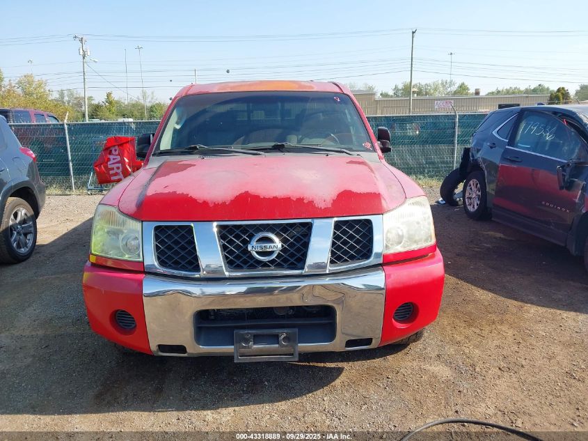 2007 Nissan Titan Se VIN: 1N6BA06AX7N220858 Lot: 43318889