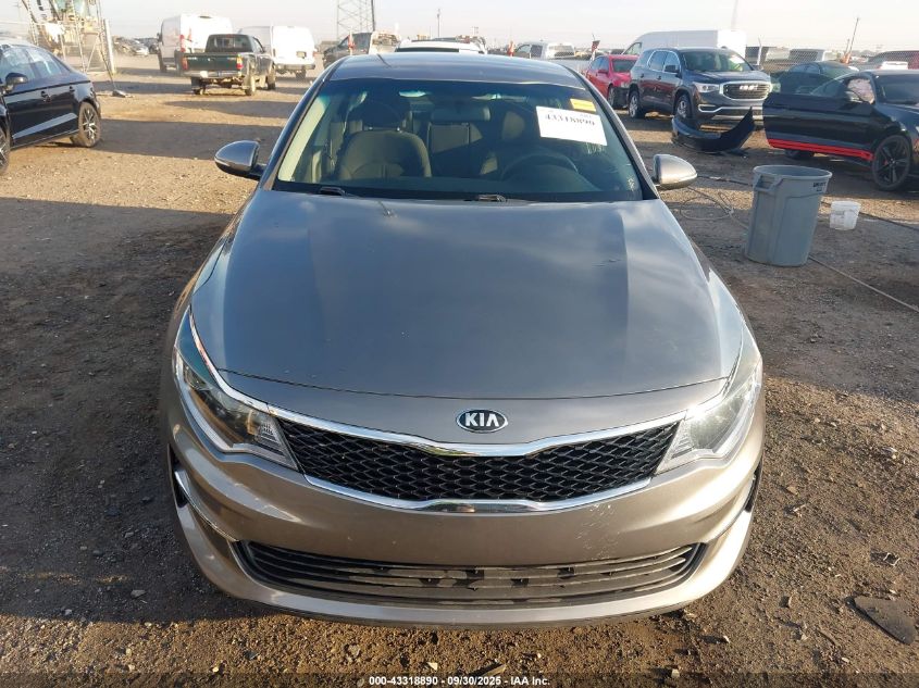 2017 Kia Optima Lx VIN: 5XXGT4L30HG168895 Lot: 43318890