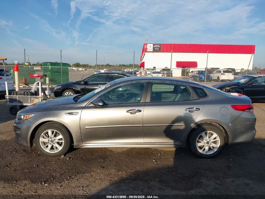 2017 Kia Optima Lx VIN: 5XXGT4L30HG168895 Lot: 43318890