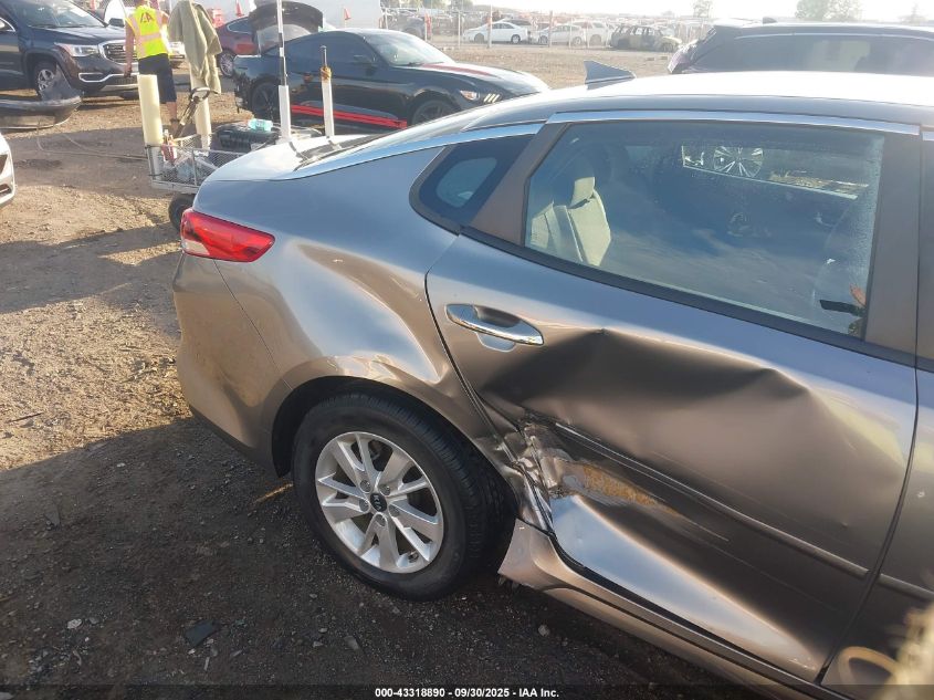 2017 Kia Optima Lx VIN: 5XXGT4L30HG168895 Lot: 43318890