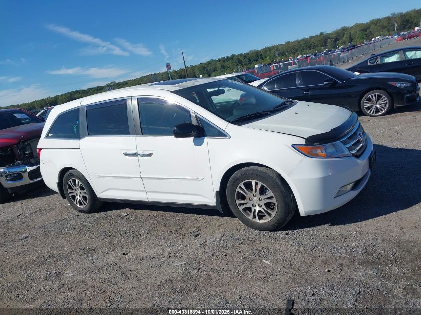 2013 Honda Odyssey Ex-L VIN: 5FNRL5H60DB035181 Lot: 43318894