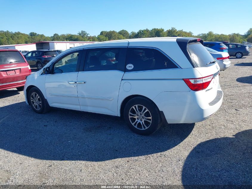 2013 Honda Odyssey Ex-L VIN: 5FNRL5H60DB035181 Lot: 43318894