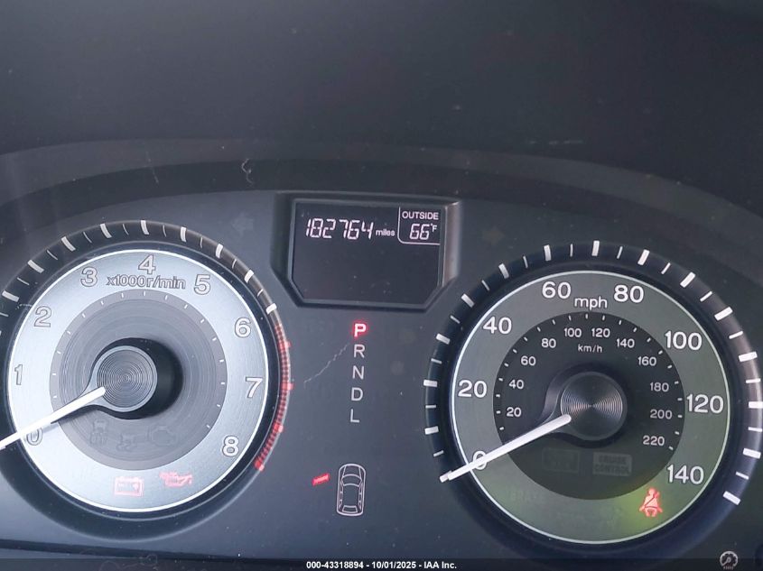 2013 Honda Odyssey Ex-L VIN: 5FNRL5H60DB035181 Lot: 43318894