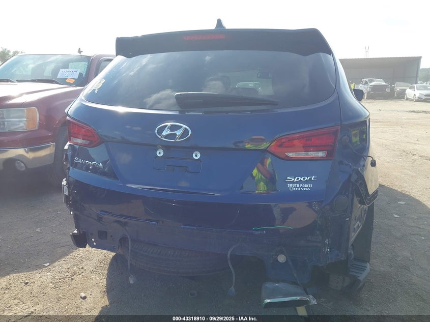 2017 HYUNDAI SANTA FE SPORT 2.4L 5XYZU3LB6HG499015